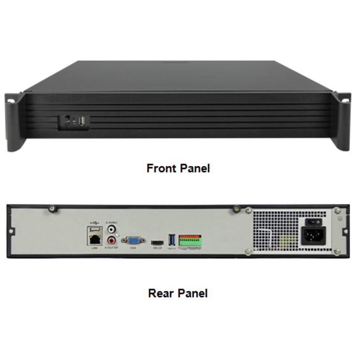 TT International TT-NVR5364 4K NVR 36 Channel H.265 with 4 HDD Support (1.5U)