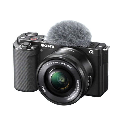 Sony ZV-E10 24.2MP 4K Touchscreen Vlogging Camera with 16-50mm Lens
