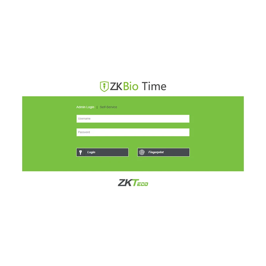 ZKTeco BioTime Latest Time Attendance Software for 15000 Users and 5 Devices