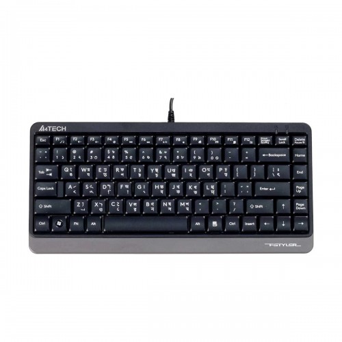 A4TECH FK11 USB Mini Keyboard with Bangla Black
