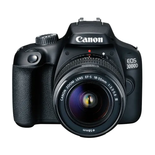 Canon EOS 3000D 18MP DSLR Camera with EF-S 18-55mm III Lens