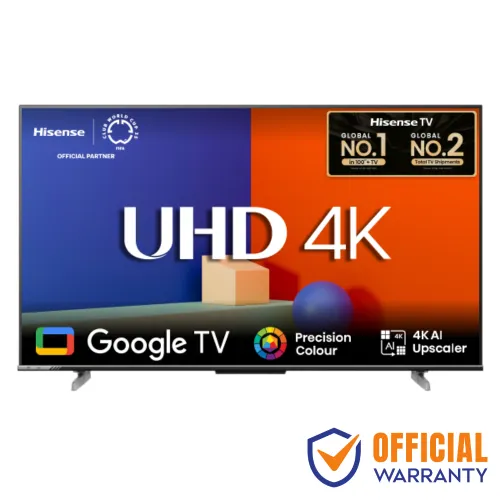 Hisense 43A6F3 43 Inch Bezelless Smart Android 4K UHD Google TV