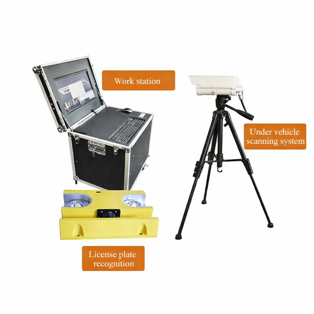 IP68 Mobile UVSS/UVIS Under Vehicle Inspection Scanning System