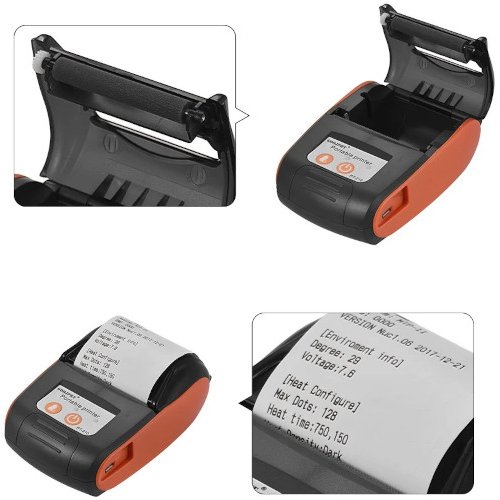 Gooprit PT-210 58mm Bluetooth Portable Thermal POS Printer