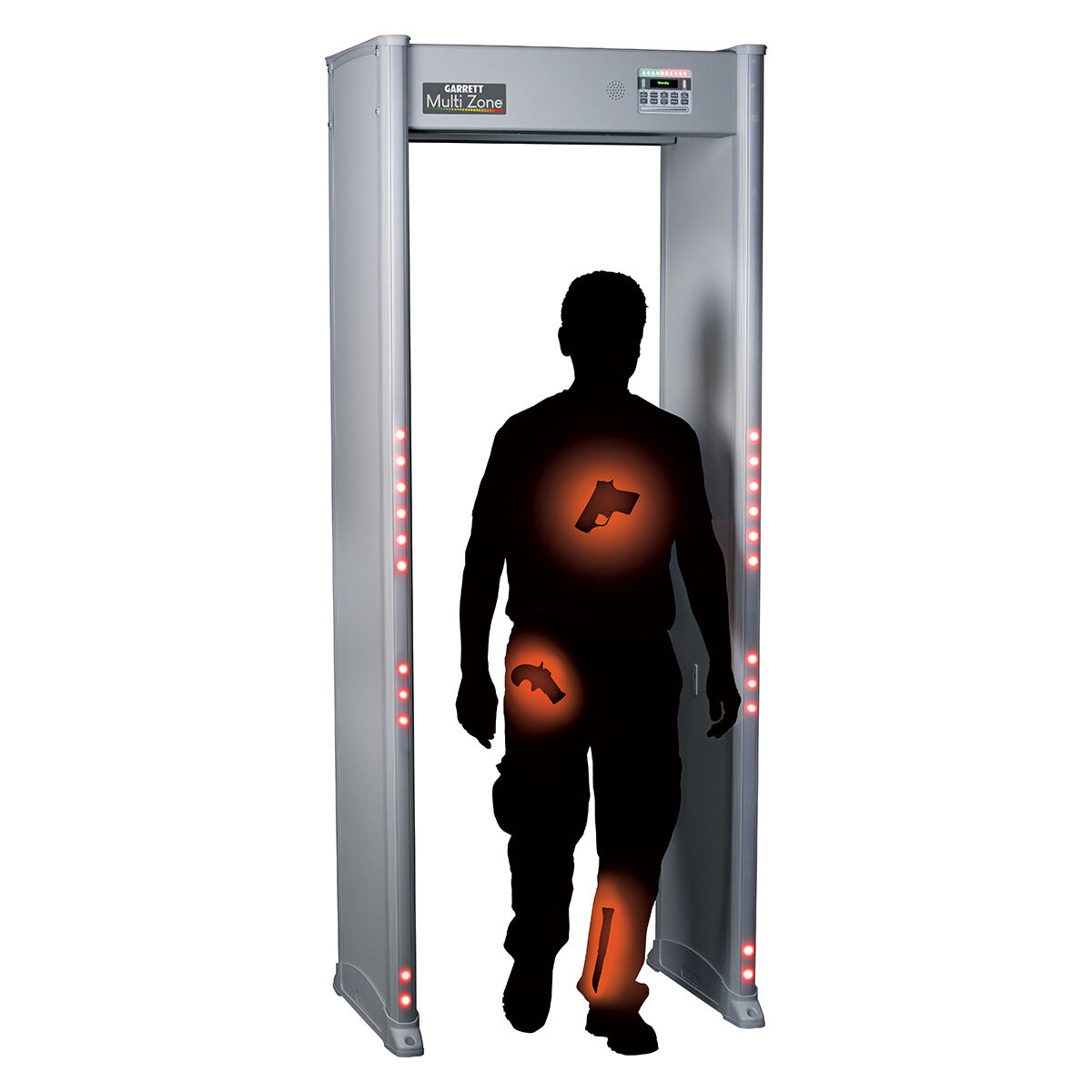 Garrett Multizone Walk Through Metal Detector