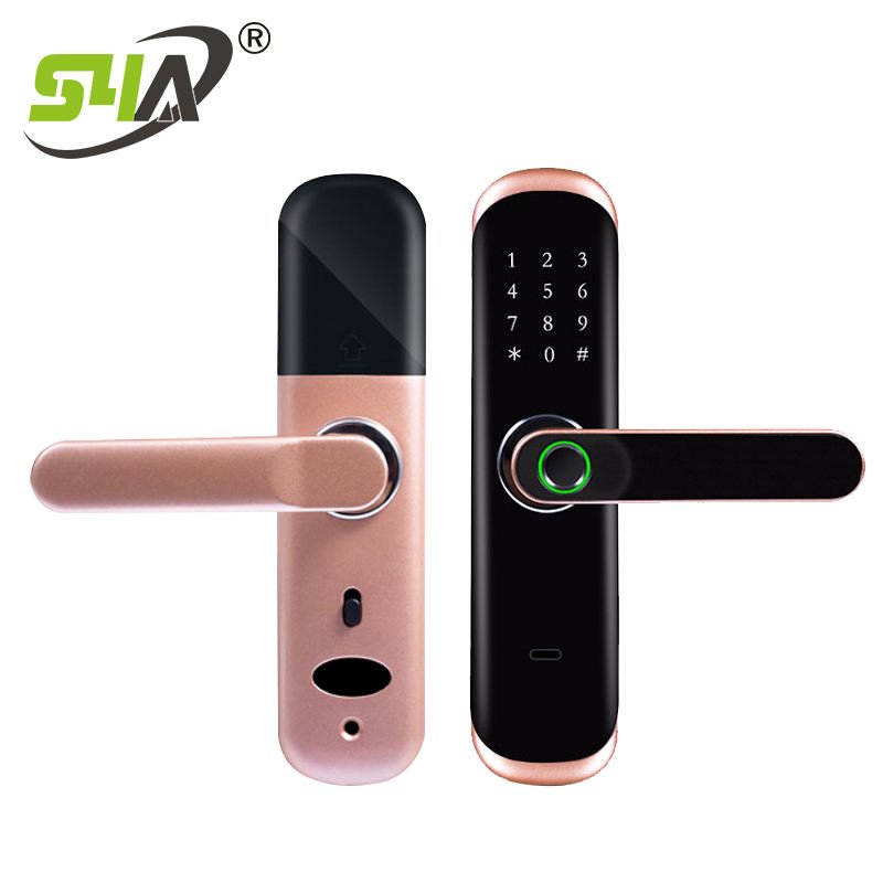 S4A iLock-01 Smart Fingerprint Door Lock – TTLock / Tuya APP, RFID Card, PIN Password & Bluetooth Access