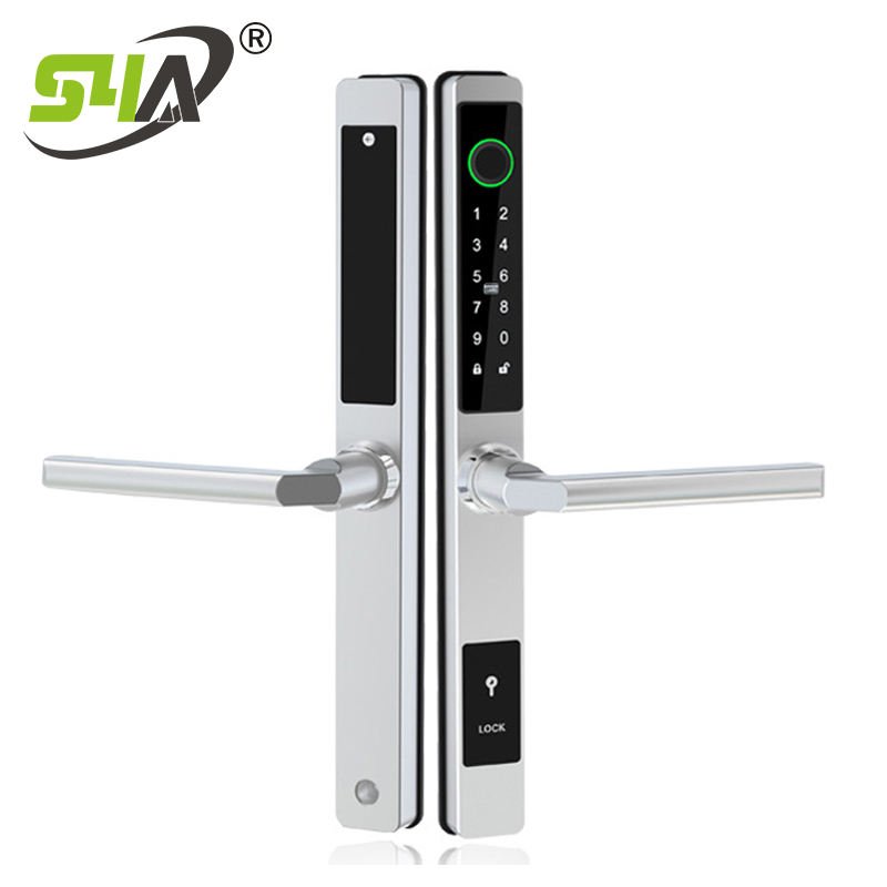 S4A iLock-05 TTLock Smart Fingerprint Door Lock – APP Control, IC Card, Password & USB Emergency Power