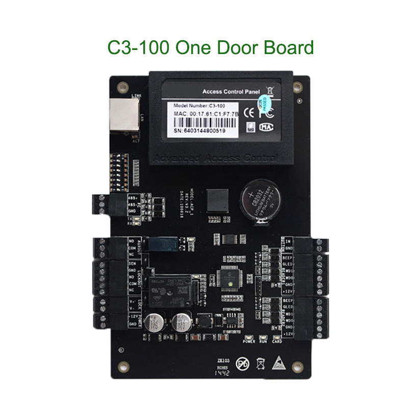C3-100  IP-based Door Access Control Board Wiegand Access Control Panel ZK Door Access Control System