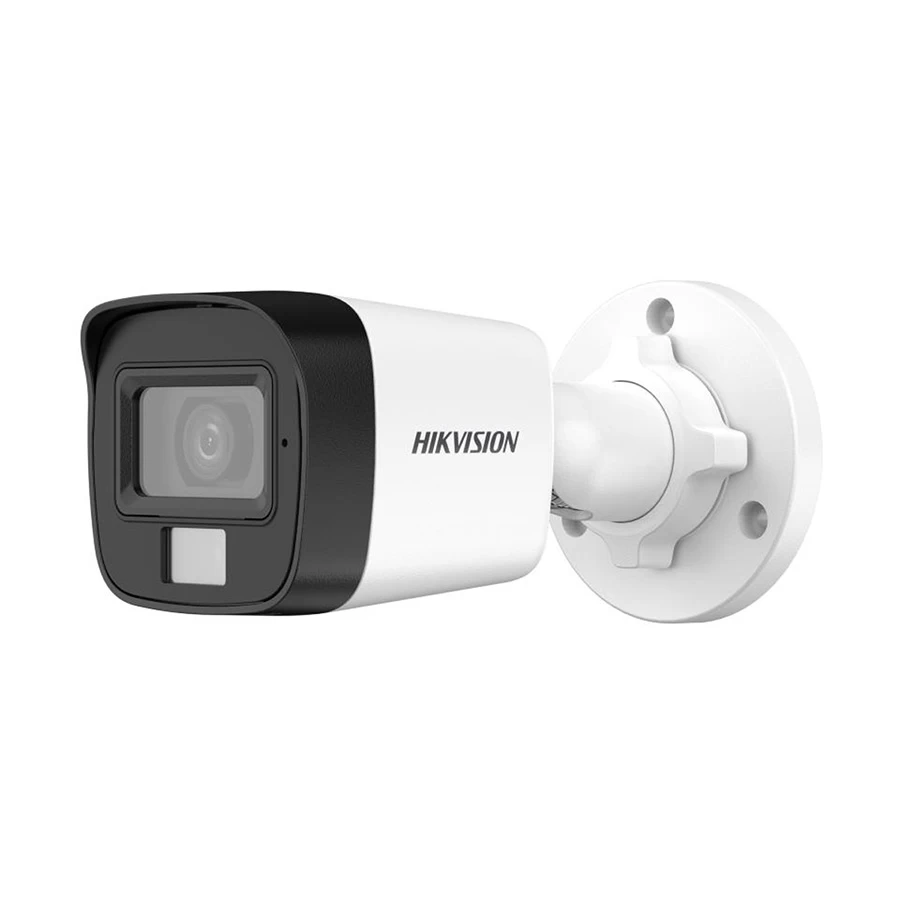 Hikvision DS-2CE10DF0T-PFS (3.6mm) (2.0MP) ColorVu Audio Fixed Mini Bullet CC Camera