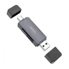 Hoco HB45 Spirit 2-in-1 USB & Type-C 2.0 Card Reader