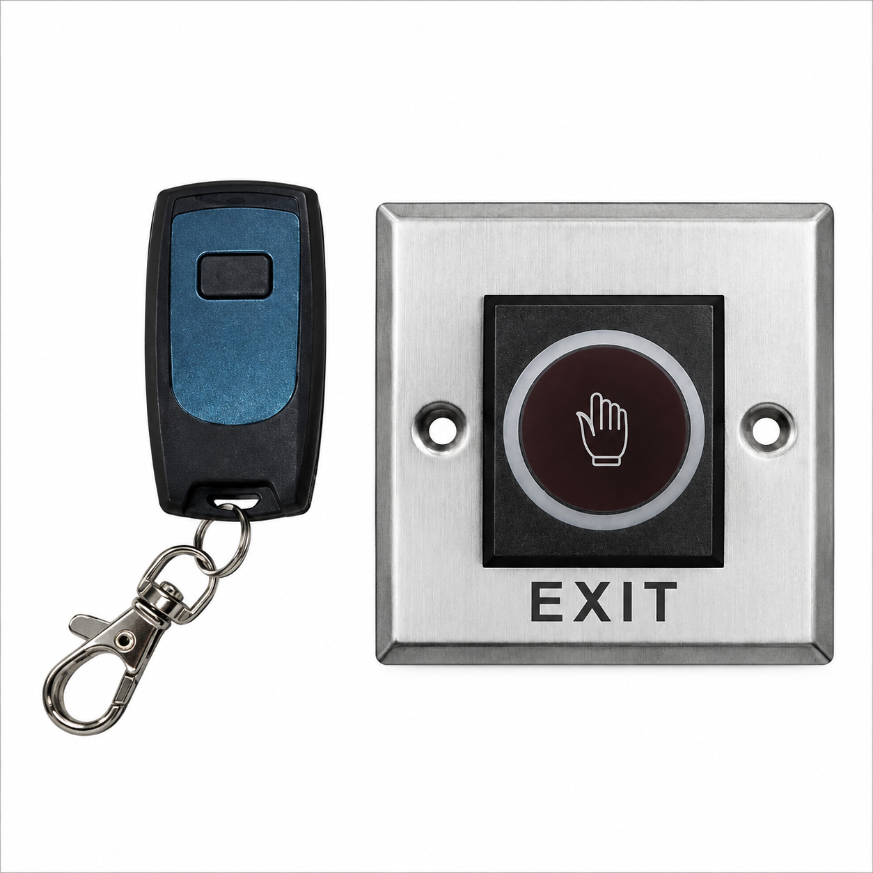 NexaKey K2RR Touchless Exit Button with Remote