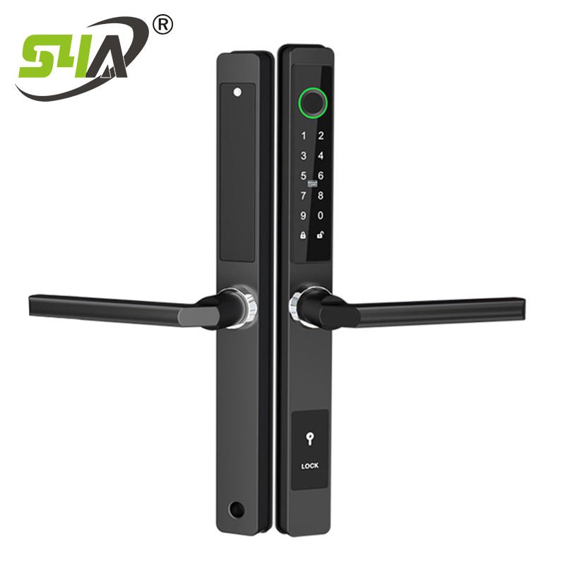 S4A iLock-05 TTLock Smart Fingerprint Door Lock – APP Control, IC Card, Password & USB Emergency Power