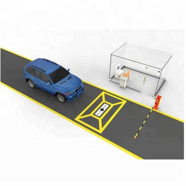 Color Scanning Intelligent Uvss Fixed Under Vehicle Inspection System